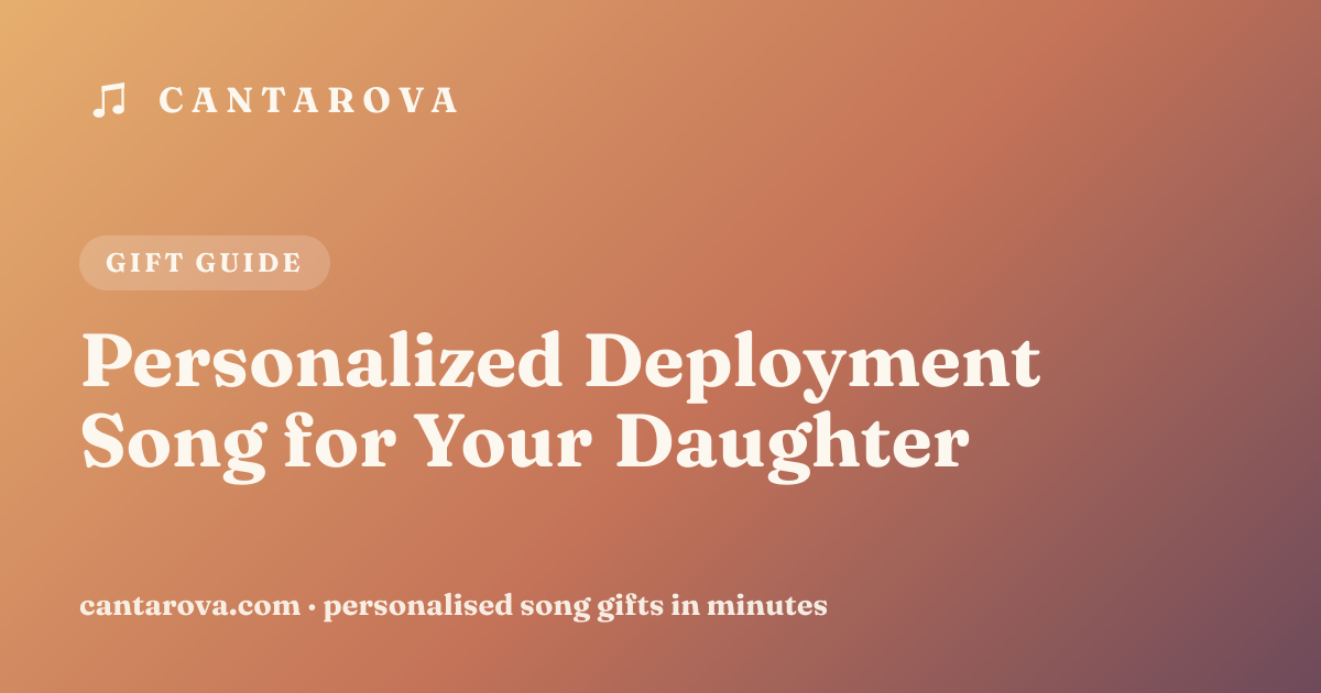 Personalized Deployment Song for Your Daughter