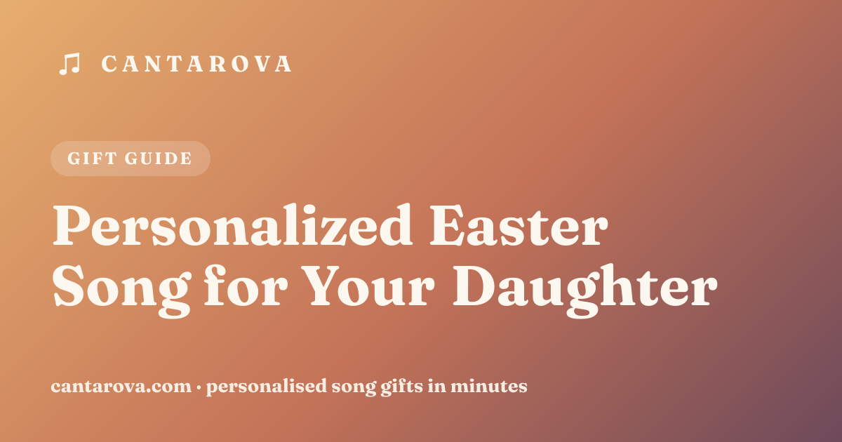Personalized Easter Song for Your Daughter