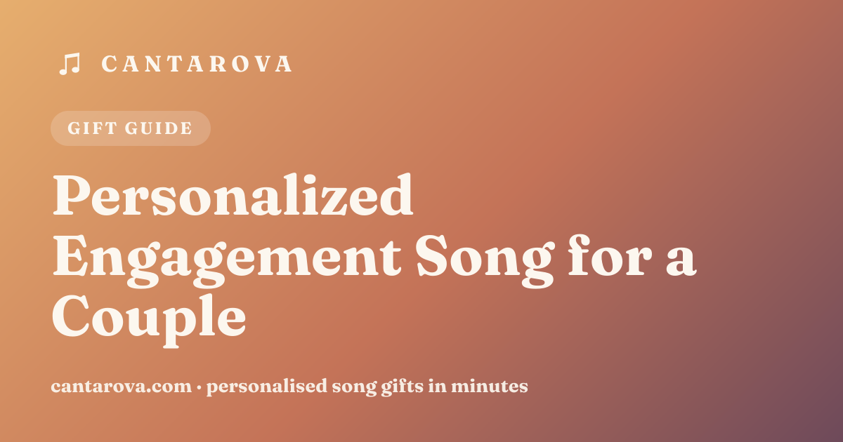 Personalized Engagement Song for a Couple