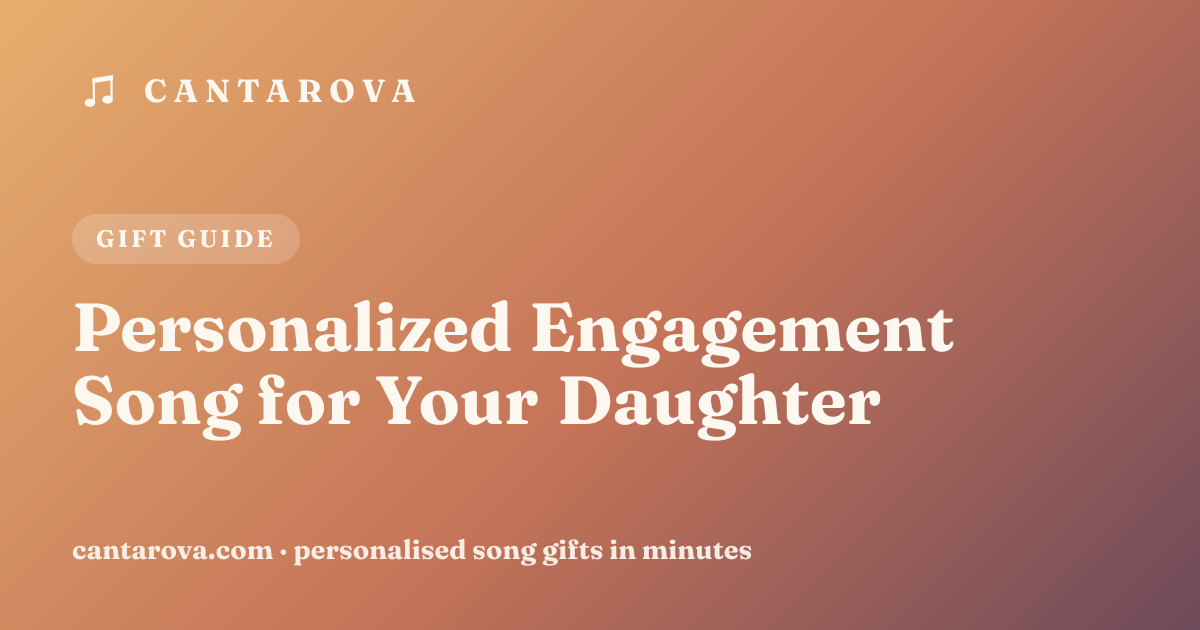 Personalized Engagement Song for Your Daughter