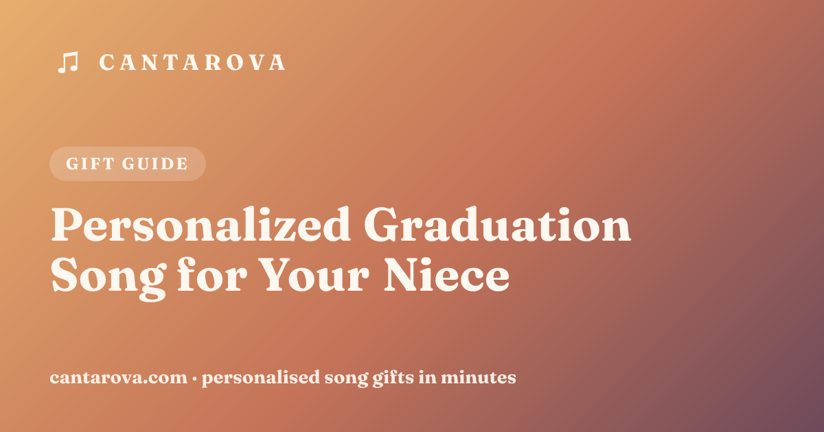 Personalized Graduation Song for Your Niece