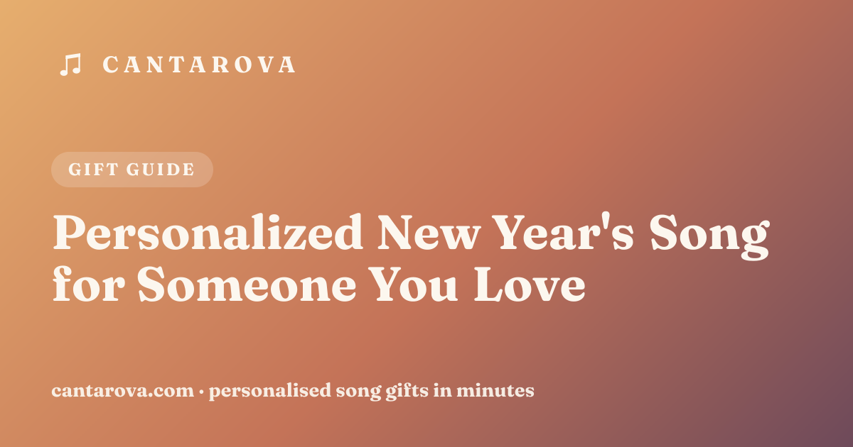 Personalized New Year's Song for Someone You Love