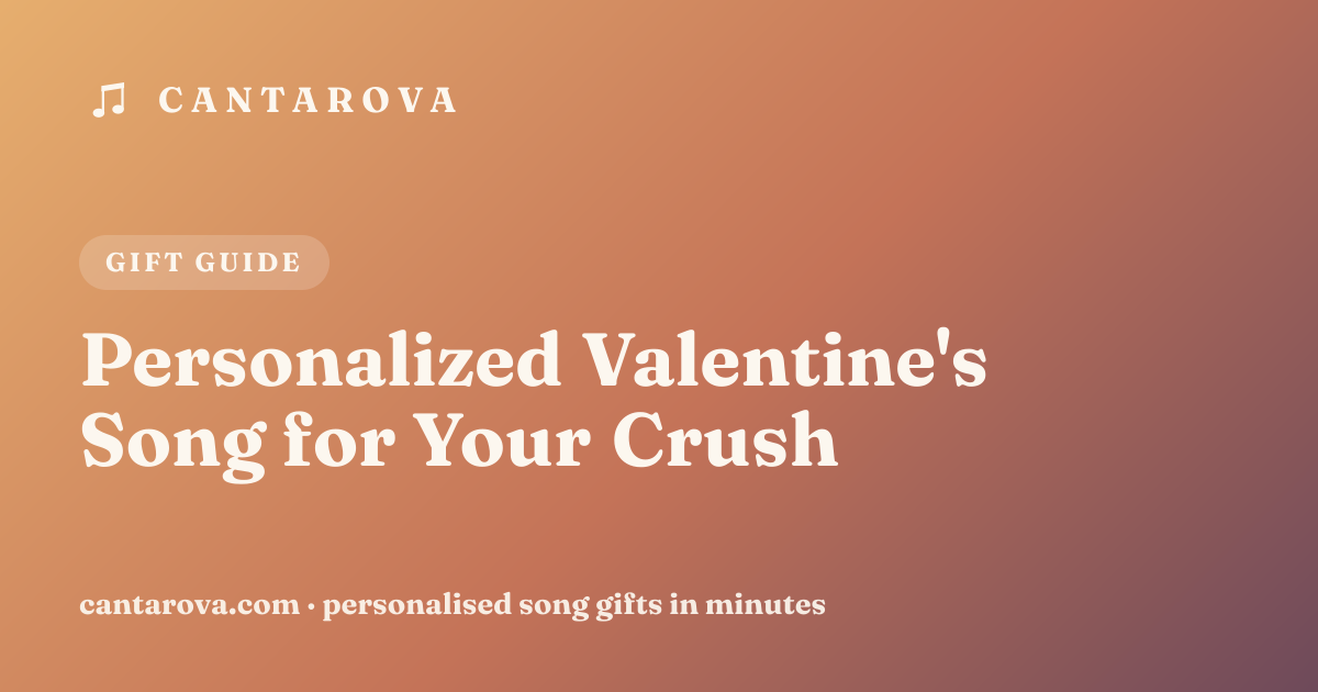 Personalized Valentine's Song for Your Crush