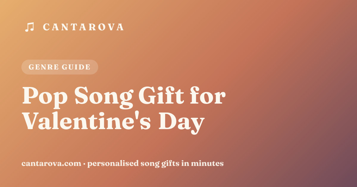 Pop Song Gift for Valentine's Day