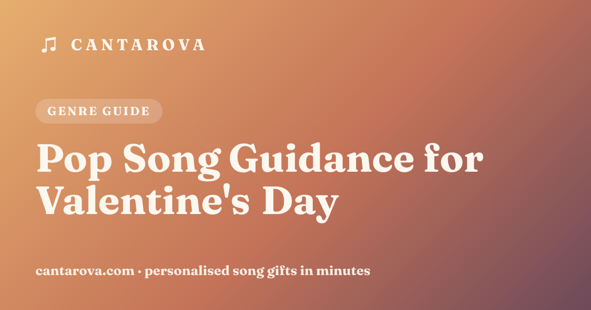 Pop Song Guidance for Valentine's Day