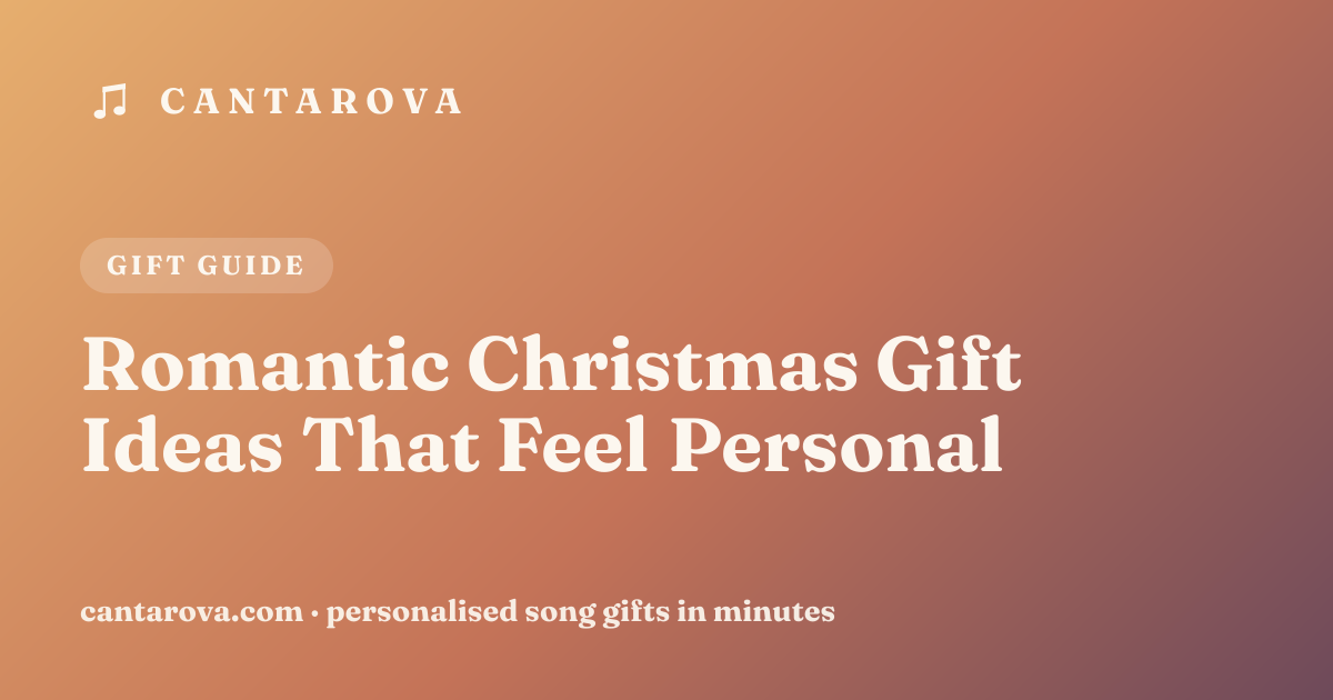 Romantic Christmas Gift Ideas That Feel Personal