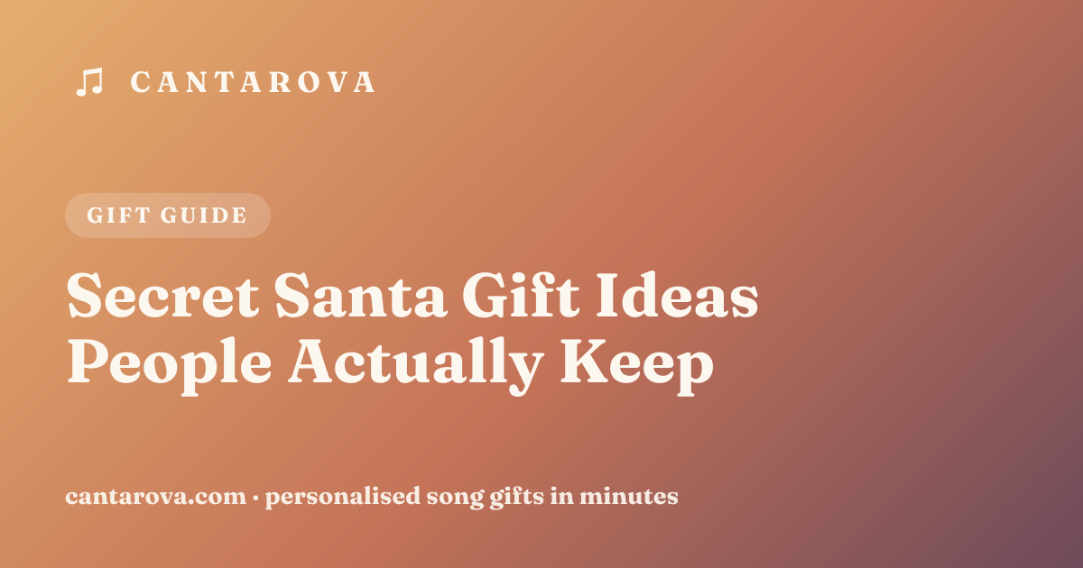 Secret Santa Gift Ideas People Actually Keep