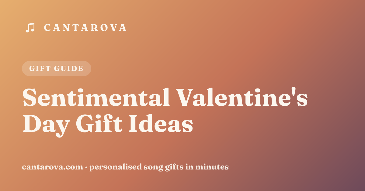 Sentimental Valentine's Day Gift Ideas