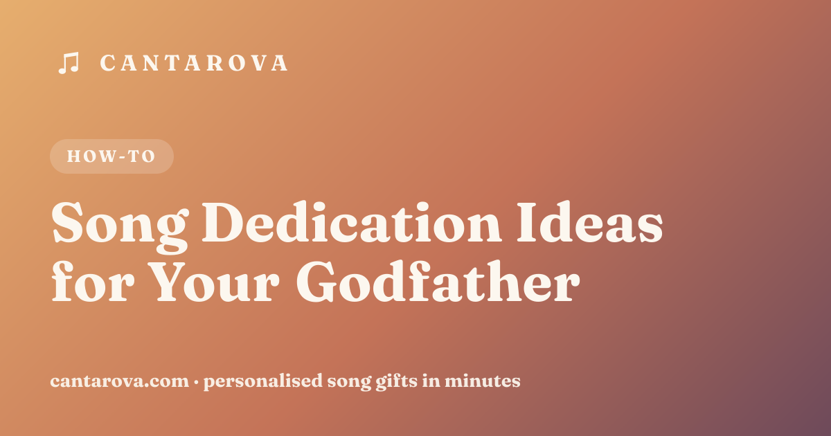 Song Dedication Ideas for Your Godfather