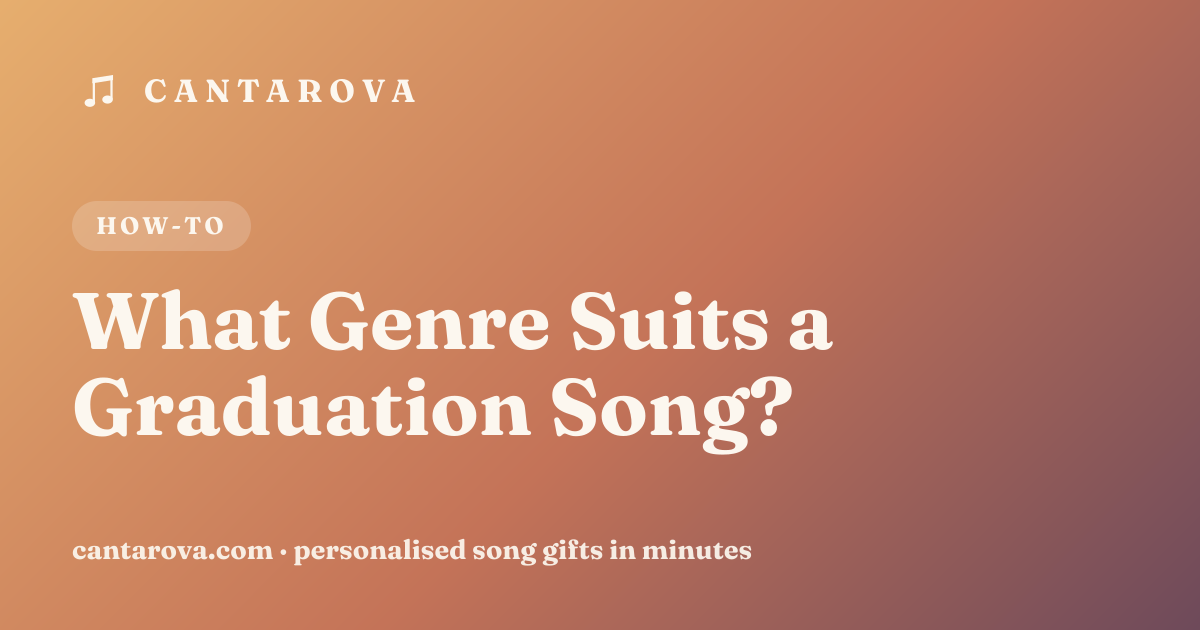 What Genre Suits a Graduation Song?