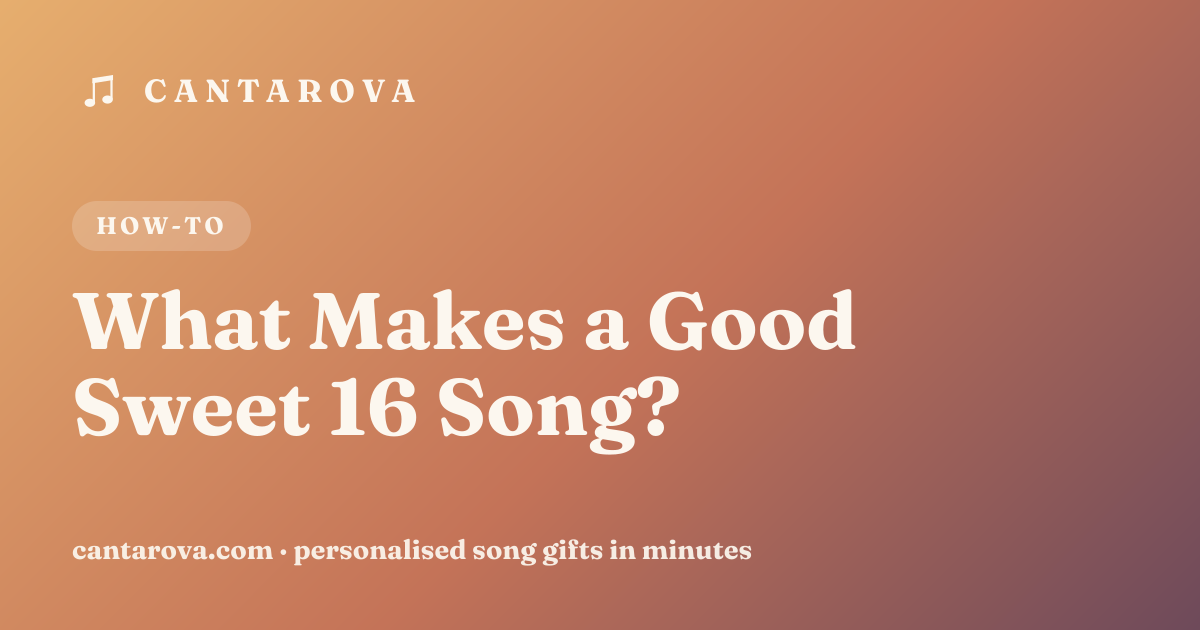 What Makes a Good Sweet 16 Song?